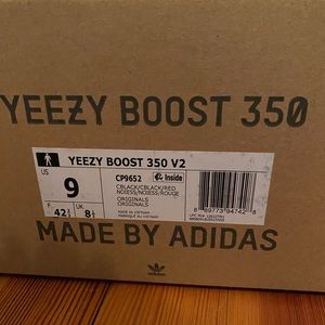 Yeezy 350 v2 bred 2017 *never used*